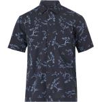 Blommiga Indigoblåa Kortärmade Kortärmade skjortor från Superdry i Storlek M 
