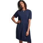 Eleganta Blåa Kortärmade klänningar från Superdry på rea i Storlek XS för Damer 