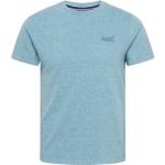 Blåa T-shirts stora storlekar från Superdry på rea i Storlek 3 XL för Herrar 