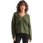 Gröna Stickade tröjor från Superdry på rea i Storlek L i Polyester för Damer 