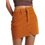 Korta Orange Minikjolar från Superdry Vintage på rea i Storlek XXS i Bomull för Damer 