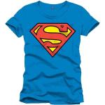 Blåa Superman T-shirts för Herrar 