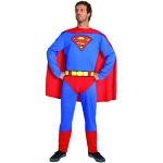 Blåa Superman Superman dräkter i Storlek XL 