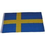 Blåa Svenska flaggor 
