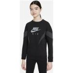 Sweatshirt i frotté Nike Air för ungdom (tjejer) - Svart
