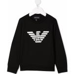 Svarta Sweatshirts för Pojkar i Bomullsblandning från Armani Emporio Armani från FARFETCH.com/se 