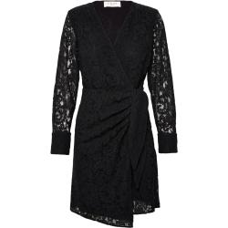 Sylvina Lace Dress Dresses Party Dresses Black NORR