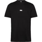 Svarta Kortärmade Kortärmade T-shirts från Diesel på rea 