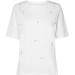 Vita Kortärmade Kortärmade T-shirts från Gerry Weber 