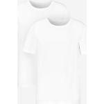 Vita Kortärmade T-shirts från Cellbes på rea 2 delar med Rund ringning i Bomullsblandning för Herrar 
