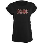Svarta AC/DC Band t-shirts för Damer 