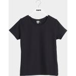 Ekologiska Svarta T-shirts på rea i Storlek XS med Rund ringning i Jerseytyg för Damer 