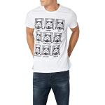 Vita Star Wars Stormtrooper T-shirts med tryck i Storlek M för Herrar 