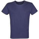 Marinblåa T-shirts med tryck för barn 