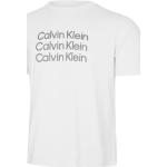 Vita T-shirts från Calvin Klein på rea för Herrar 