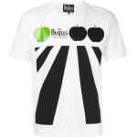 Vita The Beatles Kortärmade T-shirts i Bomull för Herrar 