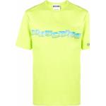 Gröna Kortärmade Kortärmade T-shirts från Moschino på rea i Storlek L för Herrar 