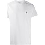 Vita T-shirts från Burberry i Bomull för Herrar 