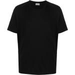Svarta Kortärmade Kortärmade T-shirts från Saint Laurent Paris för Herrar 