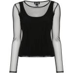 Svarta Långärmade T-shirts från DKNY | Donna Karan i Storlek XS i Modal för Damer 