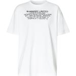 Vita Kortärmade T-shirts från Burberry i Bomull för Damer 