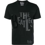 Svarta The Beatles Kortärmade T-shirts i Storlek S i Bomull för Herrar 