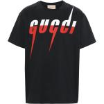 Svarta Kortärmade Kortärmade T-shirts från Gucci i Storlek S i Jerseytyg för Damer 