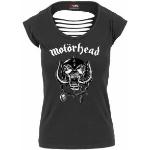 Svarta Motörhead Band t-shirts för Damer 