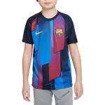 T-hirt Nike FC Barcelona Big Kid Pre-Match hort-leeve occer Top cw5129-452