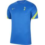 Blåa Kortärmade Tottenham Hotspurs Kortärmade T-shirts från Nike Strike för Herrar 