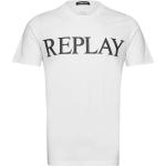 Vita T-shirts från Replay på rea för Herrar 