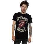 Svarta Rolling Stones Band t-shirts i Storlek S för Herrar 