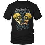 Svarta Metallica Band t-shirts i Storlek S för Herrar 