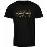 Svarta Star Wars T-shirts med tryck för Herrar 