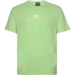 Gröna Kortärmade Kortärmade T-shirts från EA7 i Storlek S 
