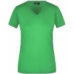 Gröna V-ringade T-shirts för Damer 