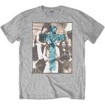 T-Shirt # Xl Grey Unisex # Blue Cross