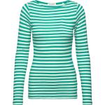 Blåa Långärmade Långärmade T-shirts från Marc O'Polo för Damer 