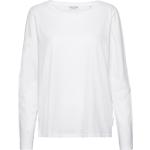 Vita Långärmade Långärmade T-shirts från Marc O'Polo för Damer 