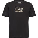 T-Shirts Sport T-shirts Short-sleeved Black EA7