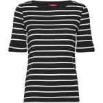 Svarta Kortärmade Kortärmade T-shirts från Esprit Collection i Storlek XS 
