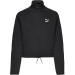 T7 Track Jacket Dk Outerwear Sport Jackets Black PUMA
