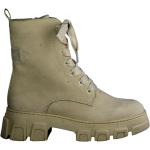 Casual Beige Ankle-boots från Tamaris på rea med Snörning i Läder för Damer 