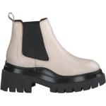 Casual Beige Chelsea-boots från Tamaris på rea i Läder för Damer 