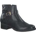 Svarta Ankle-boots från Tamaris på rea Stötupptagande med Blockklack med Klackhöjd till 3cm i Syntet för Damer 
