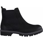 Svarta Chelsea-boots från Tamaris på rea med Blockklack i Läder för Damer 
