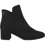 Svarta Ankle-boots från Tamaris på rea med Blockklack i Syntet för Damer 
