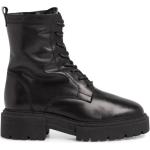 Svarta Ankle-boots från Tamaris på rea med Snörning i Läder för Damer 