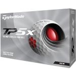 TaylorMade TP5x golfbollar 2021, en storlek, vit