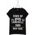 Svarta Kortärmade Kortärmade T-shirts från DKNY | Donna Karan på rea för Damer 